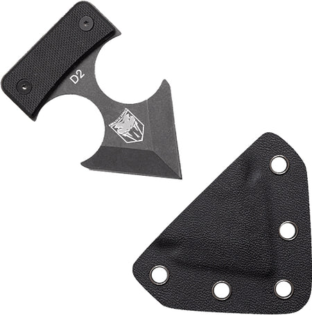 CobraTec Defender Fixed Blade Knife D2 Steel 3-Inch Overall with Kydex Sheath