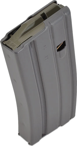 D&H Tactical AR15 Grey Aluminum 20-Round 5.56x45 Magazine