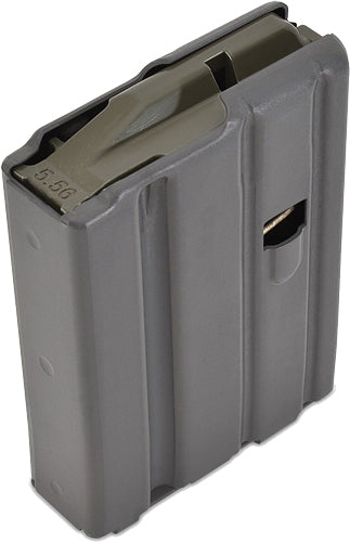D&H Tactical AR15 Grey Aluminum 10-Round 5.56x45 Magazine