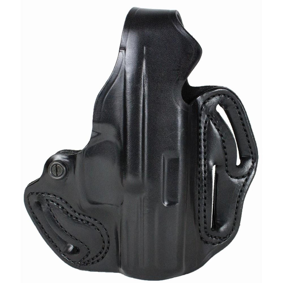 DeSantis 001 Thumb Break Scabbard OWB Holster for S&W L Frame Black RH
