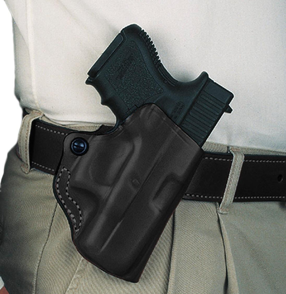 DeSantis Mini Scabbard OWB Holster S&W J Frame Taurus 85 Black Right Hand