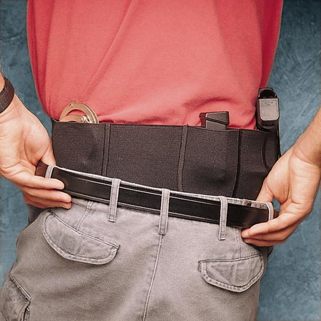 DeSantis Belly Band Concealment Holster 5" Wide XL 44-50" Waist Black Ambi