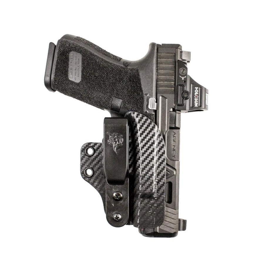 Desantis Lifeguard Minimalist IWB Holster Glock 17 Black Ambi