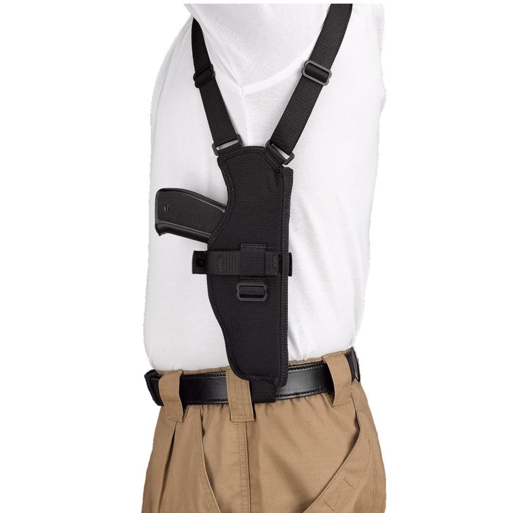DeSantis Dragonfly V84 Ambidextrous Shoulder Holster Black for Large Autos