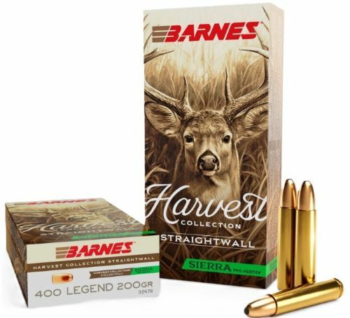 Barnes Bullets 32478 Harvest 400 Legend 200gr Sierra Pro-Hunter 20 Per Box/10 Case