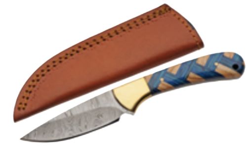 SZCO RITE EDGE 3" BRAIDED SAPPHIRE SKINNER W/LEATHER STH