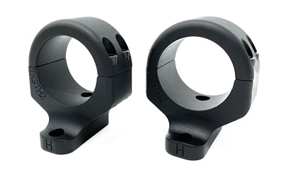 DNZ Game Reaper 2 Scope Rings, 30mm Medium, 2-Piece, Fits Tikka T3/T3X/T1X/595/695/Whitetail Hunter, Black