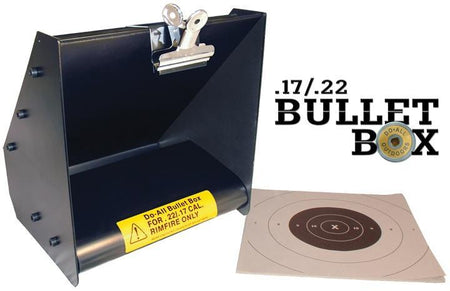 Do-All Outdoors Bullet Box Portable Shooting Range .17 and .22 Rimfire
