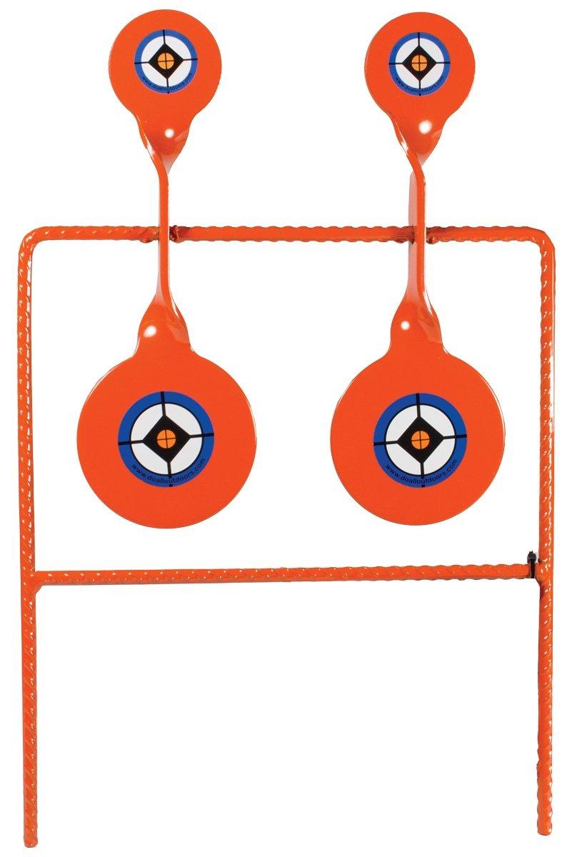 .22 Rebar Double Spinner Steel Shooting Target