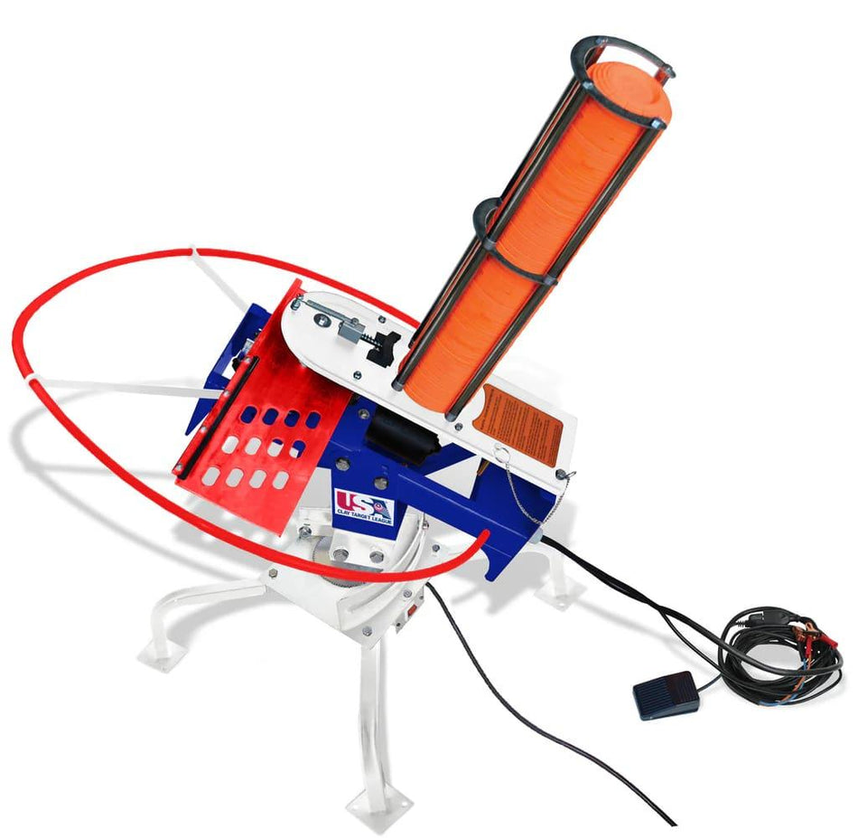 Do All Outdoors USA Clay Target Trap 50-Stack with Wobbler Kit and Wireless Remote