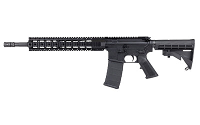 DPMS 5.56 NATO 16" Rifle with 13.5" Quad-Rail Handguard, 30-Round Magazine, Black