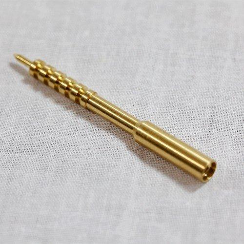 J. Dewey .30 Cal/8mm Brass Pointed Rifle Cleaning Jag Female 12-28 Thread