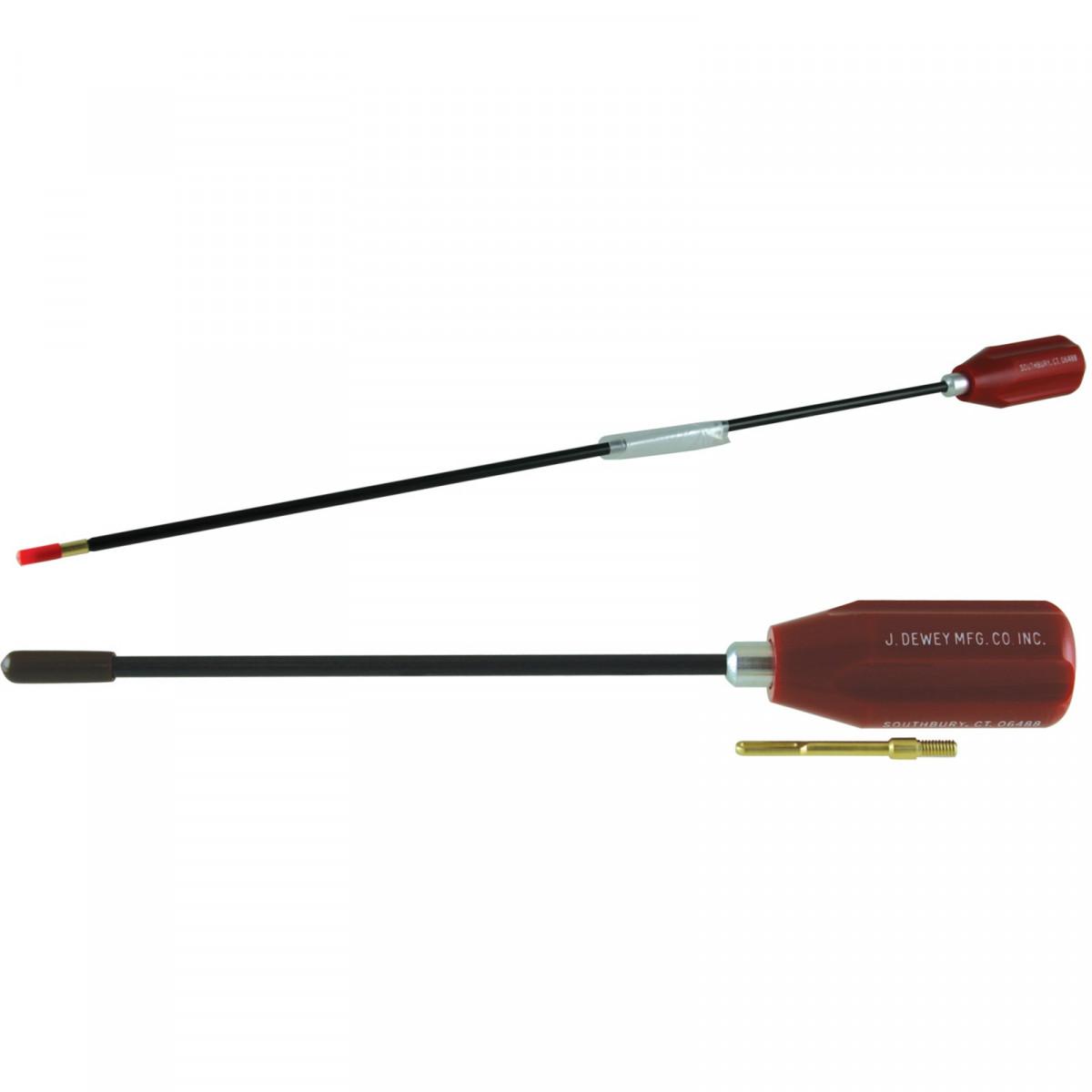 J. Dewey .17 Caliber 36" Nylon-Coated Cleaning Rod with 17JM Jag