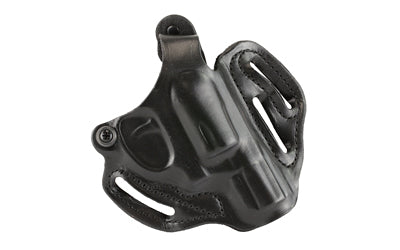 DeSantis Gunhide 001BA02Z0 Thumb Break Scabbard Belt Holster, S&W J-Frame 2-2.25" & Taurus 85 2", RH, Black Leather