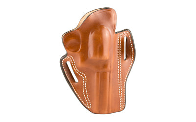 DeSantis Gunhide 002TA44Z0 Speed Scabbard Belt Holster, 4" S&W 25/27/29/629/Classic Hunter, 2 Slots, Right Hand, Tan Leather