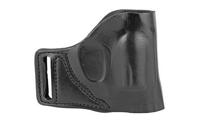 DeSantis Gunhide 115BA02Z0 E-GAT Slide Belt Holster, J-Frame 2.25"/Bodyguard .38/LCR, Neutral Cant, RH, Black Leather