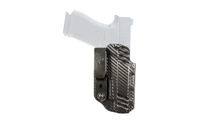 DeSantis Slim-Tuk Inside Waistband Holster, Glock 48, Ambidextrous, Carbon Fiber & Blue Kydex