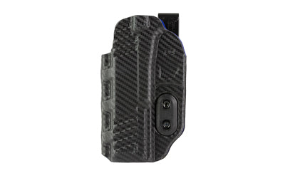 DeSantis Slim-Tuk Inside Waistband Holster, Glock 17/19, Ambidextrous, Carbon Fiber & Blue Kydex