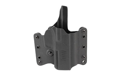 DeSantis Raptor 2.0 Outside Waistband Kydex Holster, Fits Springfield Hellcat, Right Hand, High-Ride Black