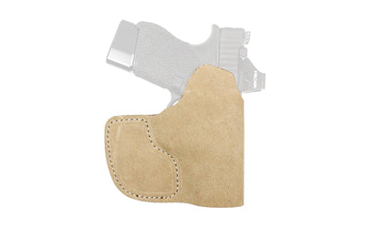 DeSantis Nemesis Suede Pocket Holster, GLOCK 43/43X/43X MOS, Ambidextrous Fit, Natural Finish