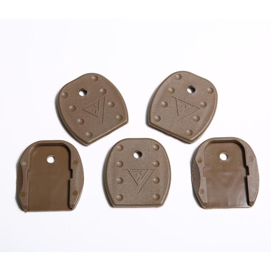 Vickers Tactical Glock Magazine Floor Plates Tan 5pk