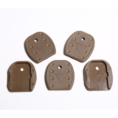 Vickers Tactical Glock Magazine Floor Plates Tan 5pk