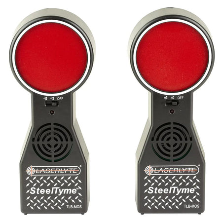 LaserLyte 1231433 Steel Tyme Laser Trainer Target 2 Pack, Compatible with LaserLyte Cartridges