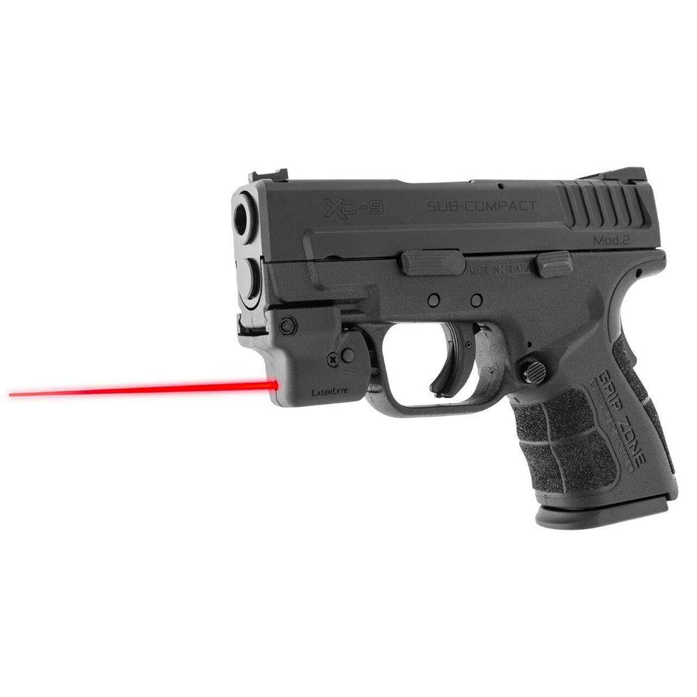 LaserLyte Lyte Ryder Red Laser Sight with Picatinny Rail Mount for Handguns