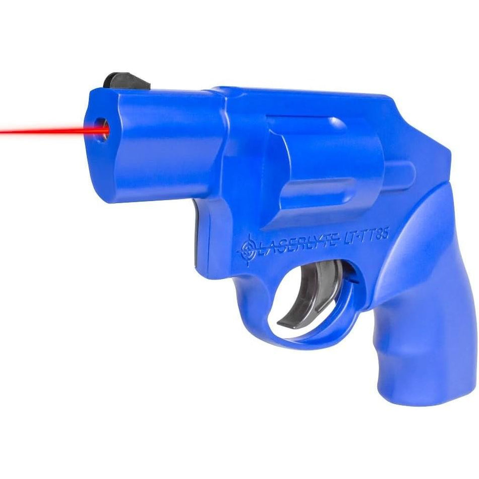 LaserLyte Trigger Tyme Laser Training Revolver Snubby Blue