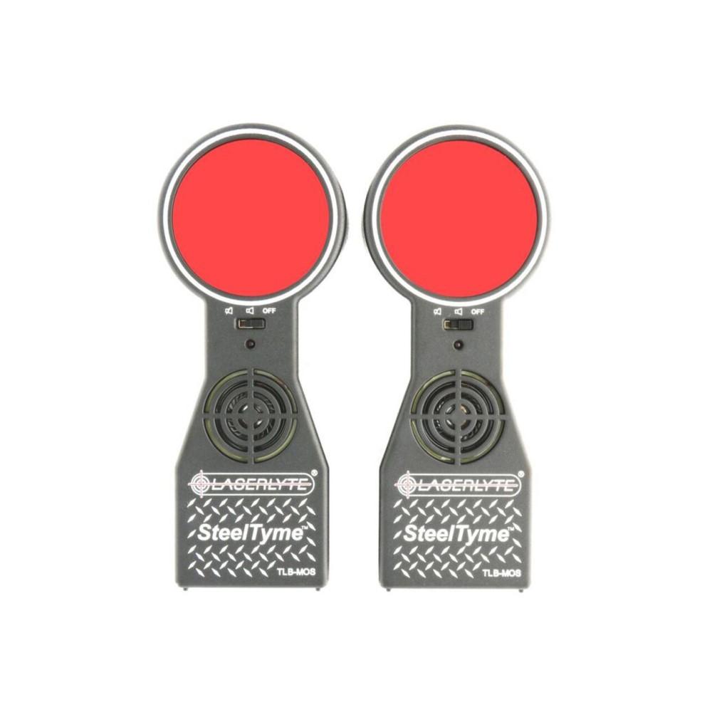 Laserlyte Steel Tyme Laser Training Targets with LED and Sound 2/ct