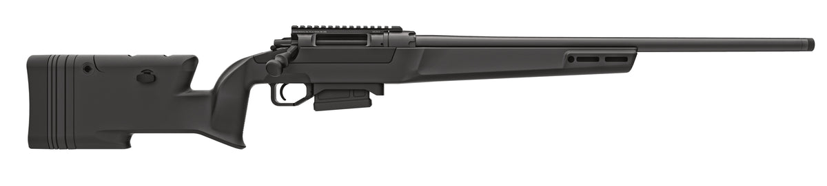 Daniel Defense 4215907365 Delta 5 Full Size 6.5 Creedmoor 5+1, 24" Black Steel Barrel, Black Cerakote Stainless Steel Receiver, Black Fixed w/Adj Cheek Riser Stock, Right Hand