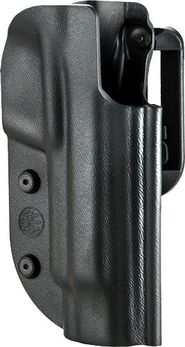 Beretta 92FS/96 Right-Hand Polymer Belt Holster with Paddle Black