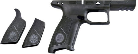 Beretta APX Black Polymer Pistol Frame No Finger Grooves 3 Backstrap Sizes