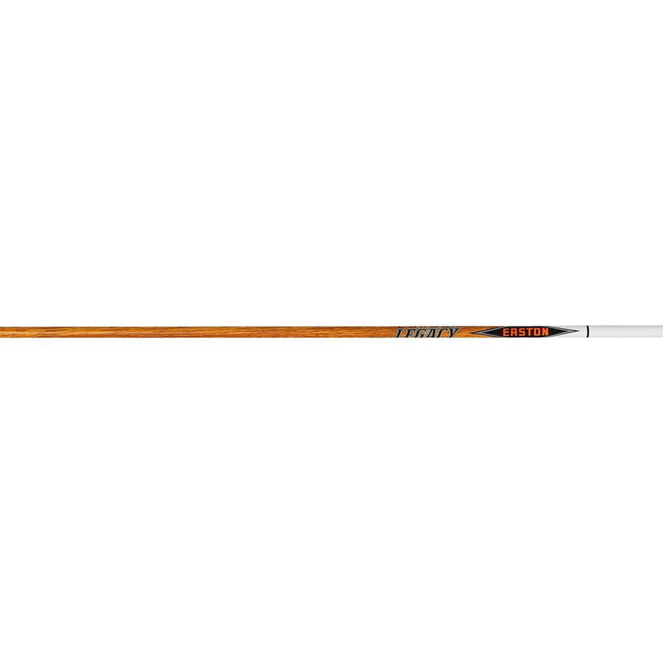 Easton Carbon Legacy Wood Grain Fletched Carbon Shafts 340 Spine 12-Pack