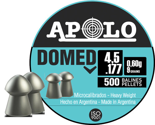 Hatsan Apolo 177 Cal Domed Air Gun Pellets 9gr 500 Pack