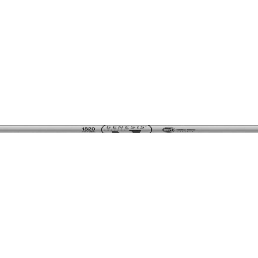 Easton Genesis 1820 Silver Shafts, 12 Pack