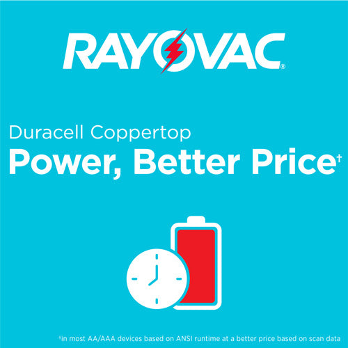 Rayovac High Energy AA Alkaline Battery Pack 36 Count