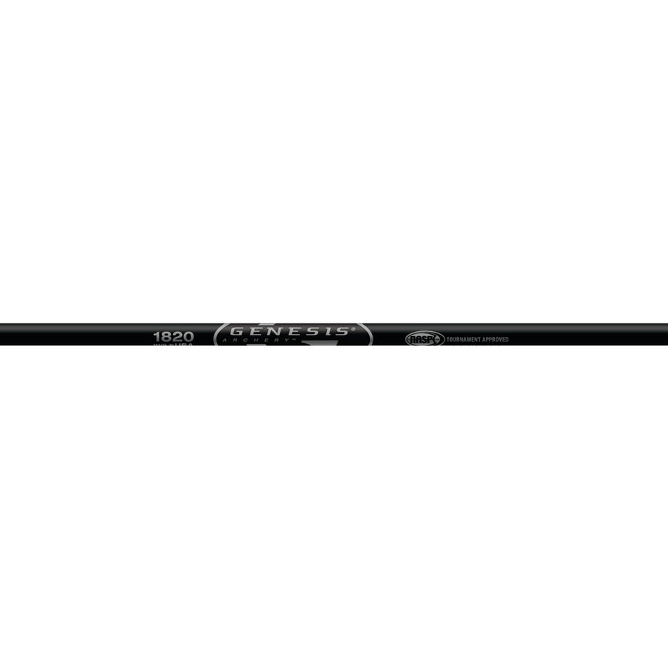 Easton Genesis 1820 Black Shafts, 12 Pack