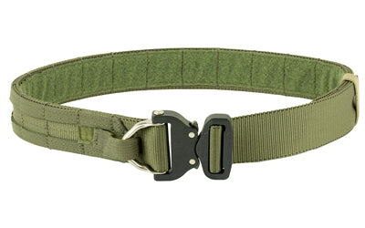 Eagle Industries Medium Operator Belt, Cobra Buckle w/D-Ring, Two-Row MOLLE, 34"-39", Ranger Green