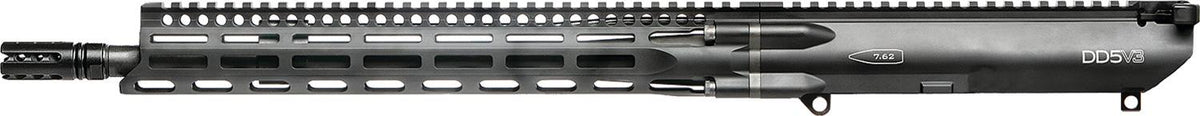 Daniel Defense DD5 V3 Upper 7.62 16-Inch 1:11 Twist 15-Inch DD5 M-LOK Handguard