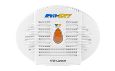 Eva-Dry 500 Cubic Inch Rechargeable Mini Dehumidifier with Moisture Indicator, White E-500