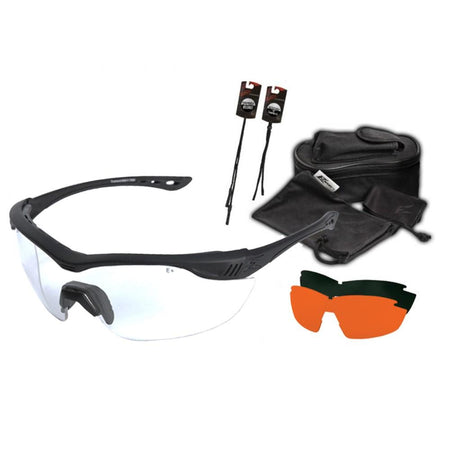 Edge Overlord Safety Glasses Kit - 3 Vapor Shield Lenses Included