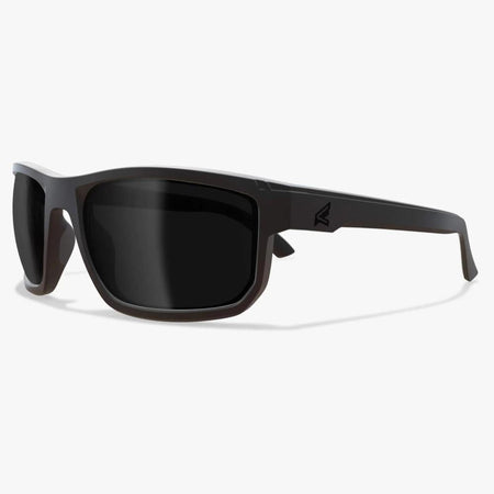 Edge Defiance Safety Glasses with Smoke Vapor Shield Anti-Fog Lens Black Frame