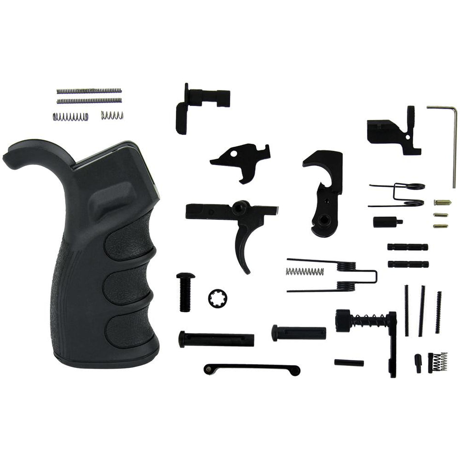TacFire AR-15 Complete Lower Parts Kit A2 Pistol Grip USA Made
