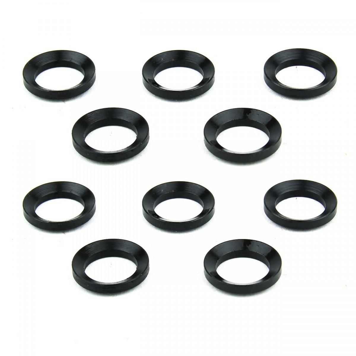 TacFire .223/AR-15 Black Steel Crush Washers for Muzzle Devices - 10ct