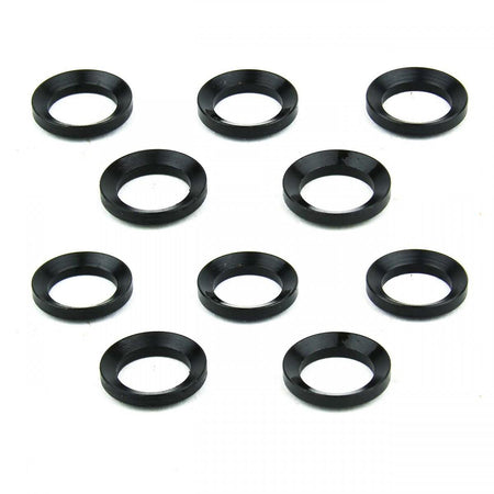 TacFire .223/AR-15 Black Steel Crush Washers for Muzzle Devices - 10ct