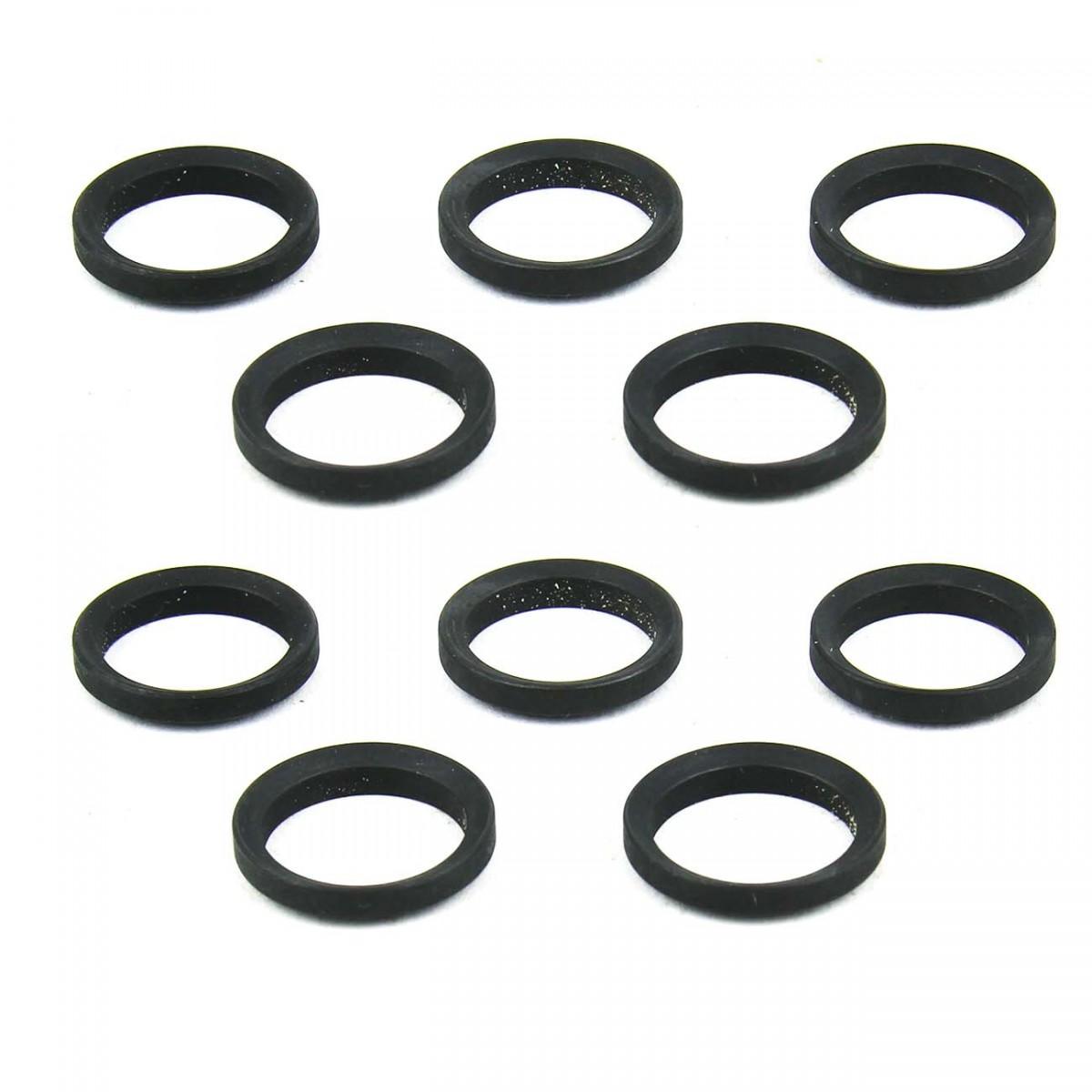 TacFire AR-10 Black Steel Crush Washers for Muzzle Device Installation - 10 Count