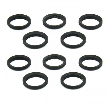 TacFire AR-10 Black Steel Crush Washers for Muzzle Device Installation - 10 Count