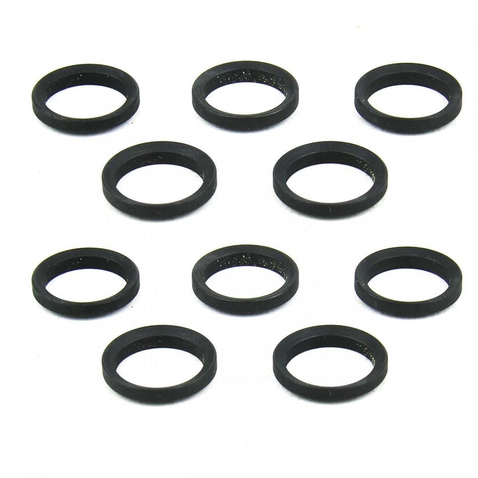 TacFire AR-10 Black Steel Crush Washers for Muzzle Device Installation - 10 Count