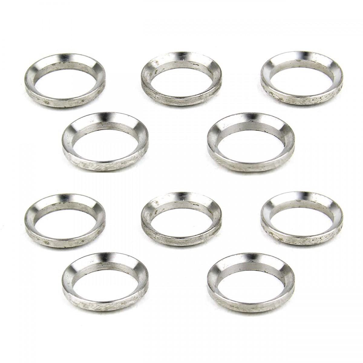 TacFire Stainless Steel AR-10 Muzzle Brake Crush Washers - 10 Count